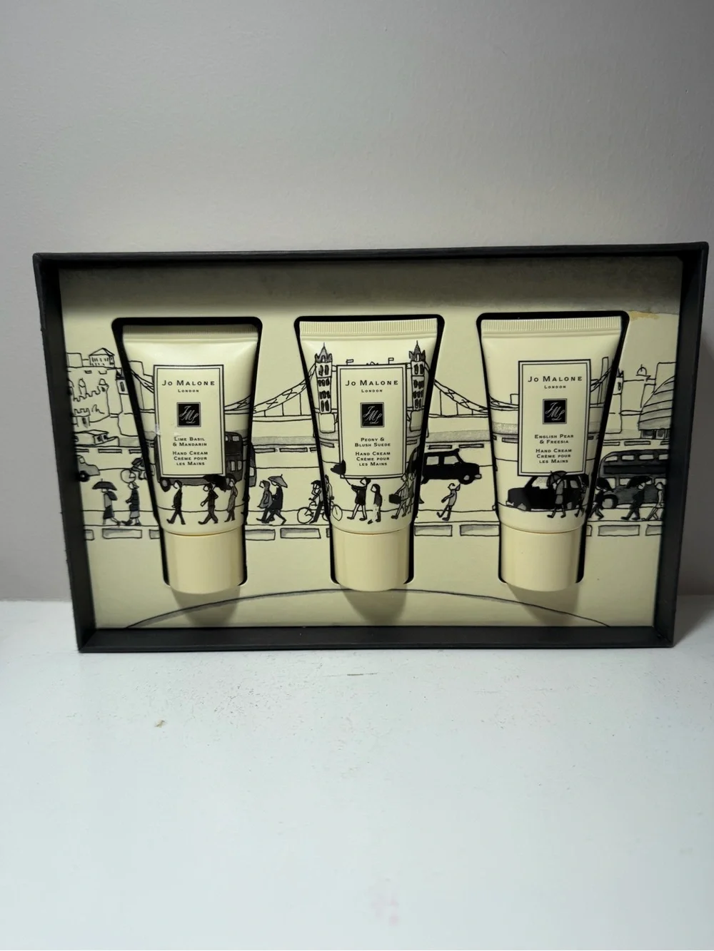 Jo Malone Cream Hand Cream Trio Three Scents - New Damaged Box